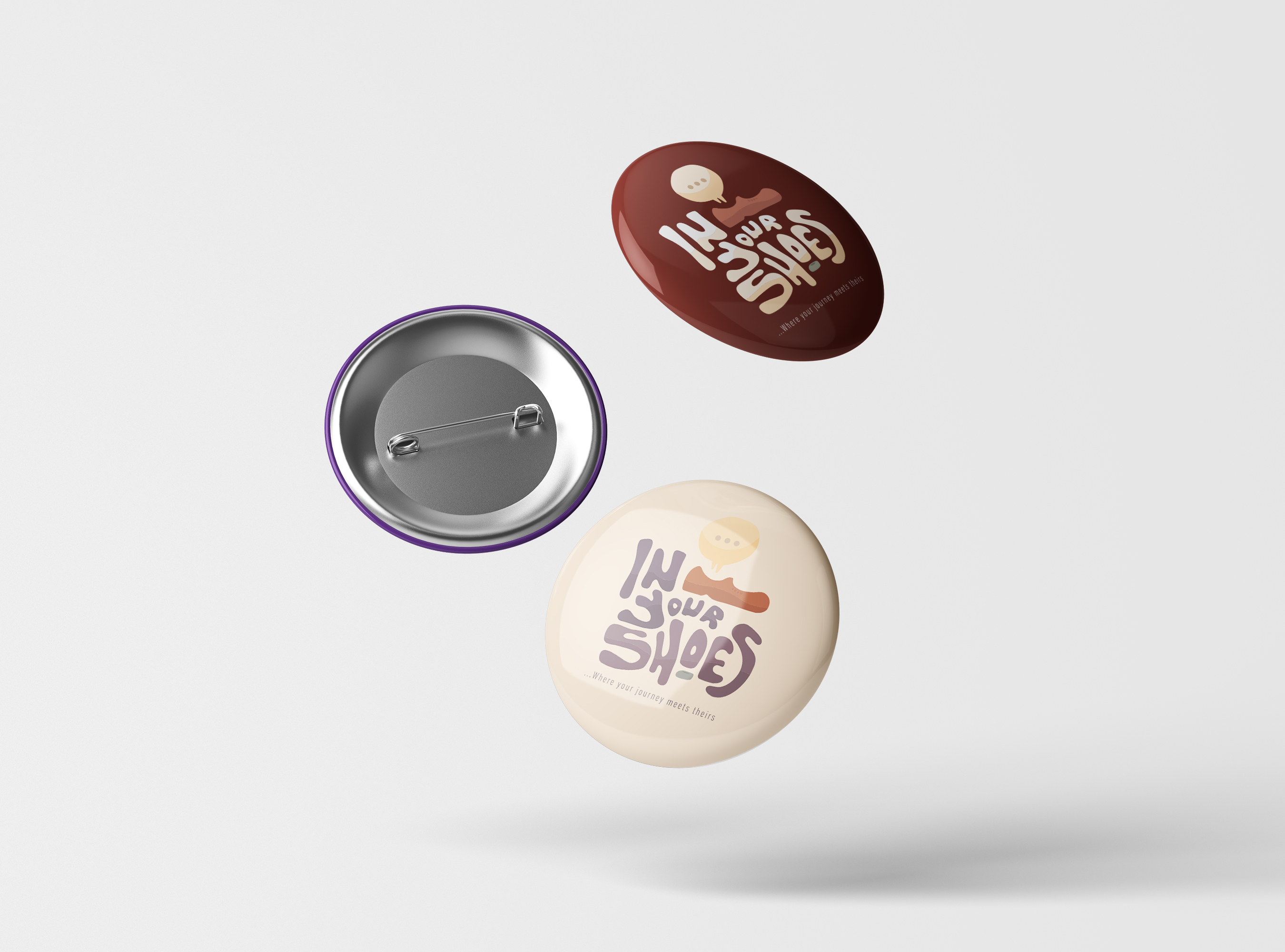 Pin Badge Set — Set of two